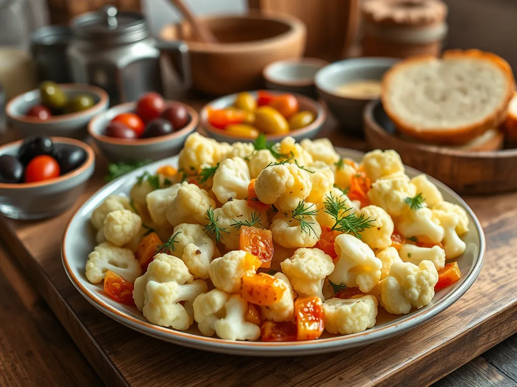 Kiszony kalafior – z czym jeść?