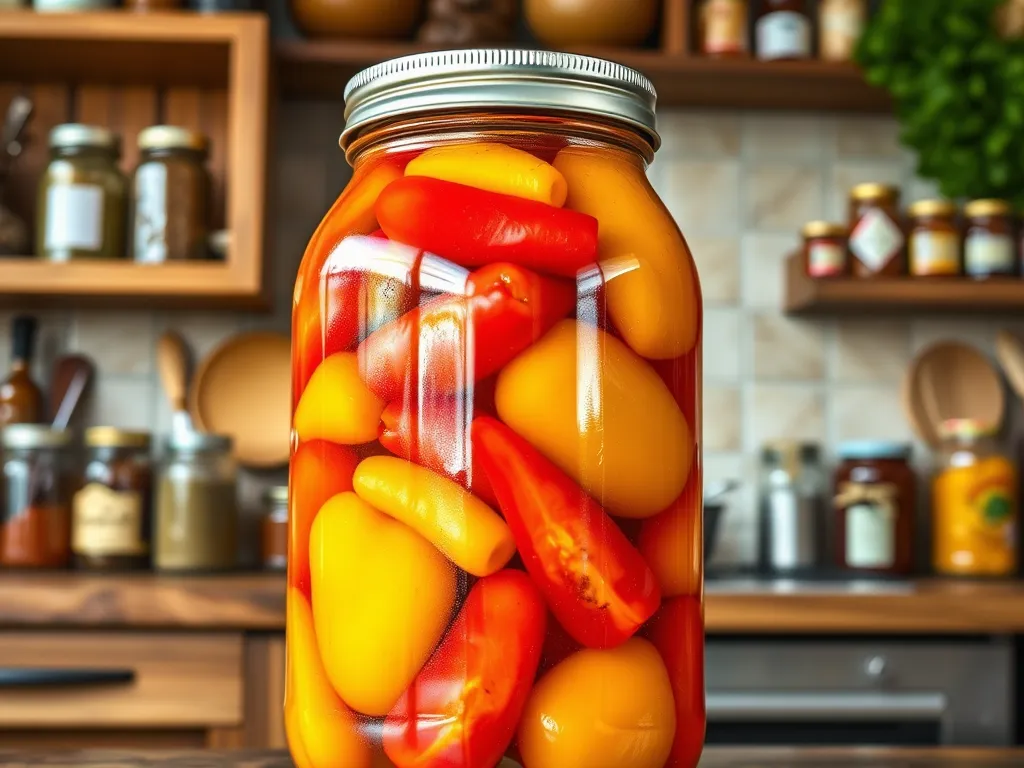 Papryka konserwowa – przepis na 5 kg
