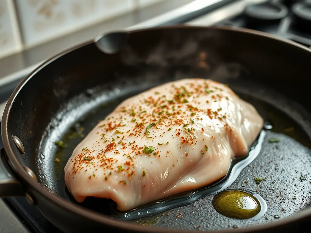 Jak zrobić pierś z kurczaka na patelni?