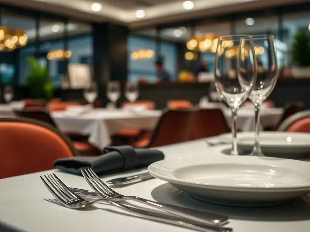 Jak ułożyć sztućce po jedzeniu w restauracji?