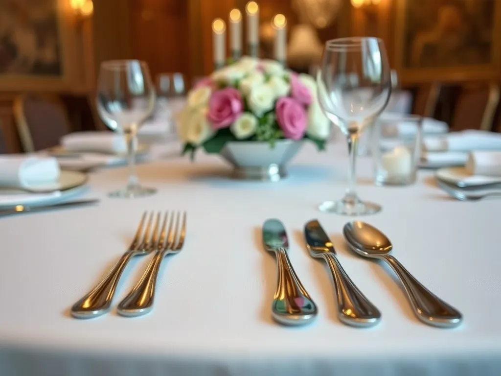 Jak ułożyć sztućce na stole?
