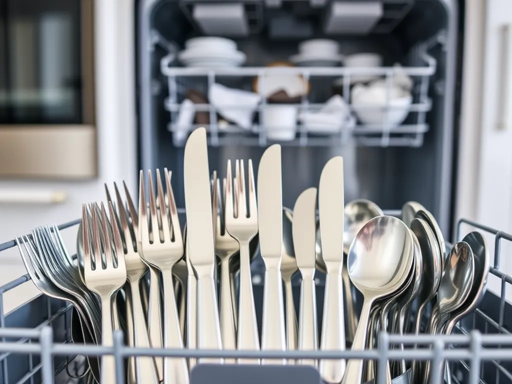 Jak układać sztućce w zmywarce?