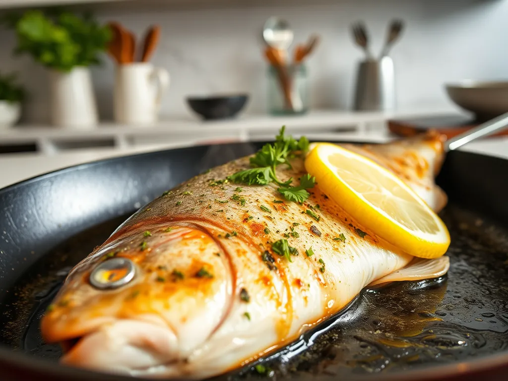 Jak długo smażyć pstrąga na patelni?