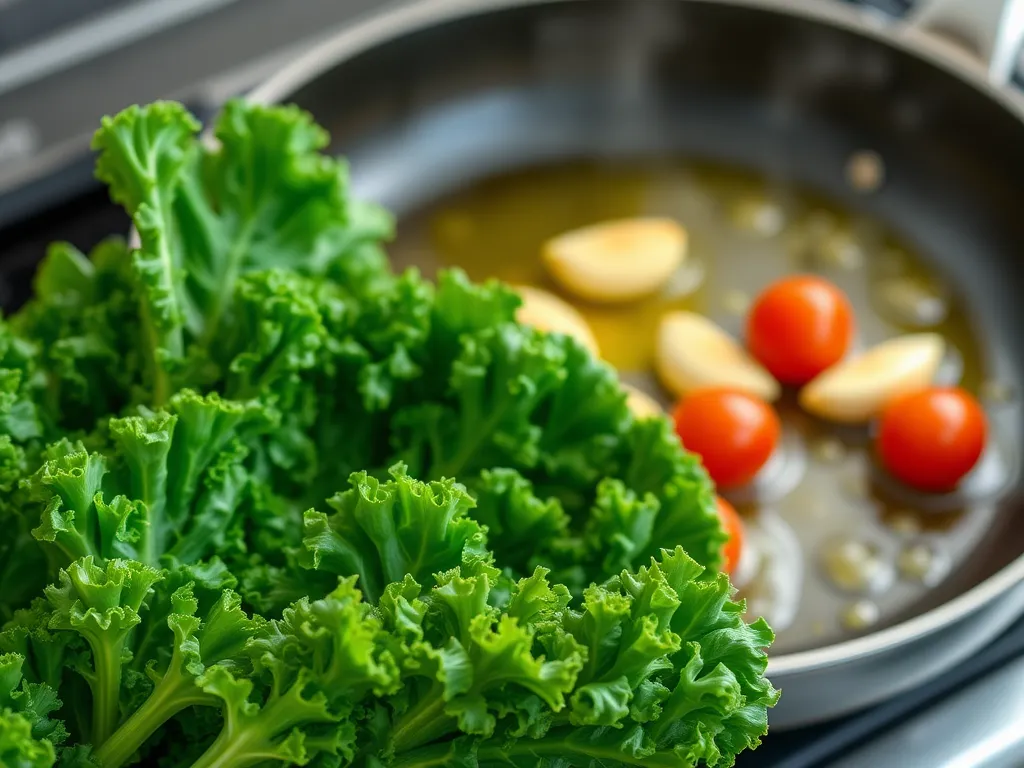 Jak przyrządzić jarmuż na patelni?