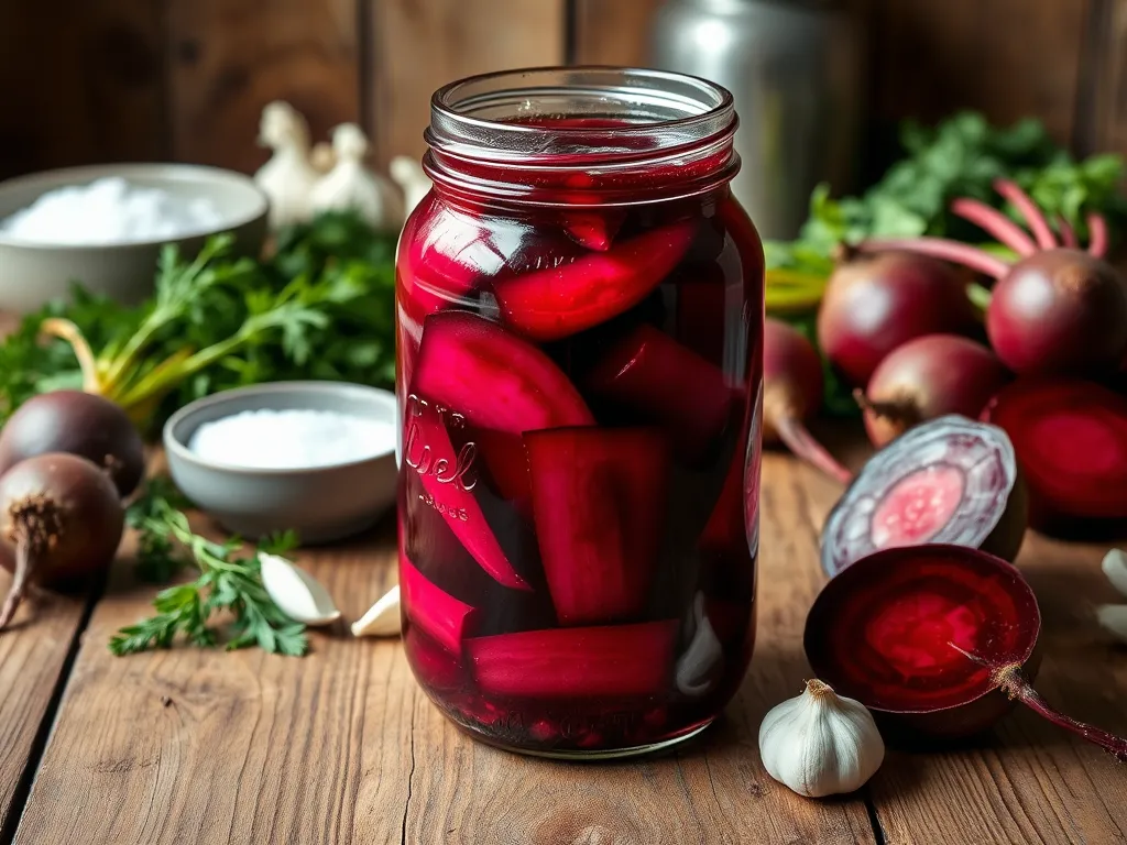 Kiszone buraki – przepis na zimę