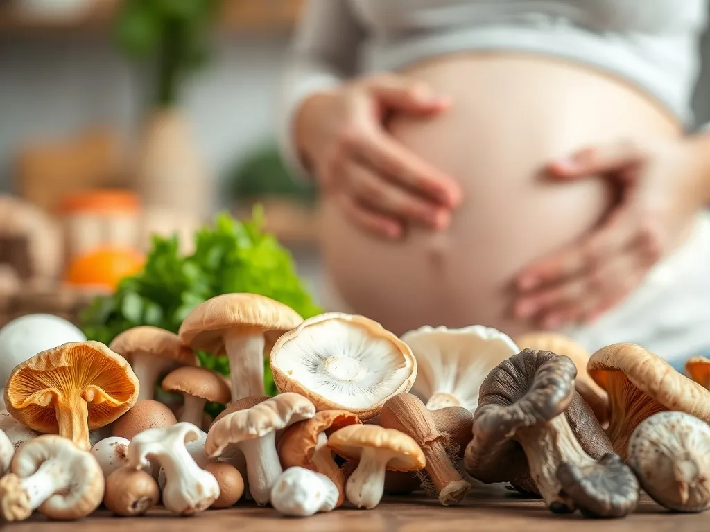 Grzyby w ciąży: czy są bezpieczne i jakie mają korzyści?